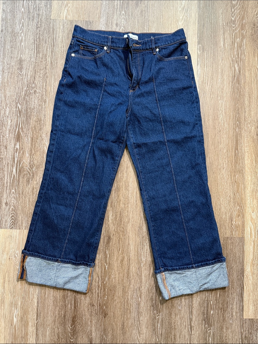 LOFT Dark Indigo Jeans